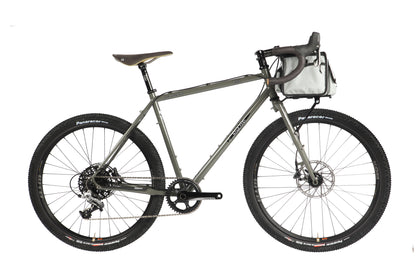 Ravn bike drive side with handlebar bag